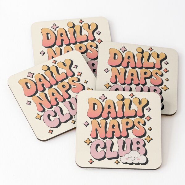 Item preview, Daily Naps Club - Cozy Kawaii Vibes, Naptime designed and sold by emmjott.