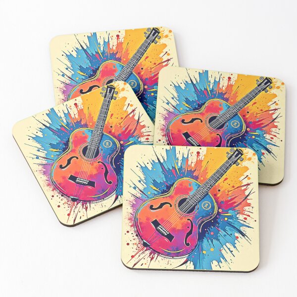 Item preview, Music Explodes in Color Vibes designed and sold by Health And Fitness Posts e-Store.