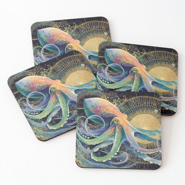 Item preview, Gilded Depths: An Octopus Rhapsody designed and sold by bloorose.
