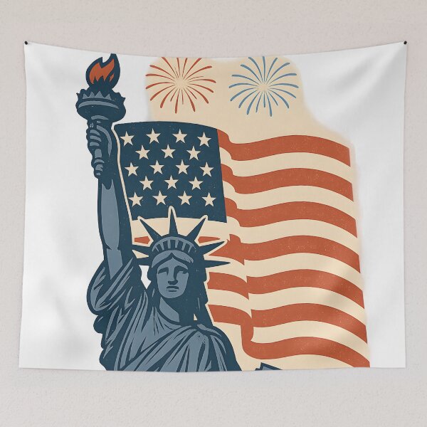 Item preview, Liberty & Fireworks designed and sold by ALVISION-CREATE.