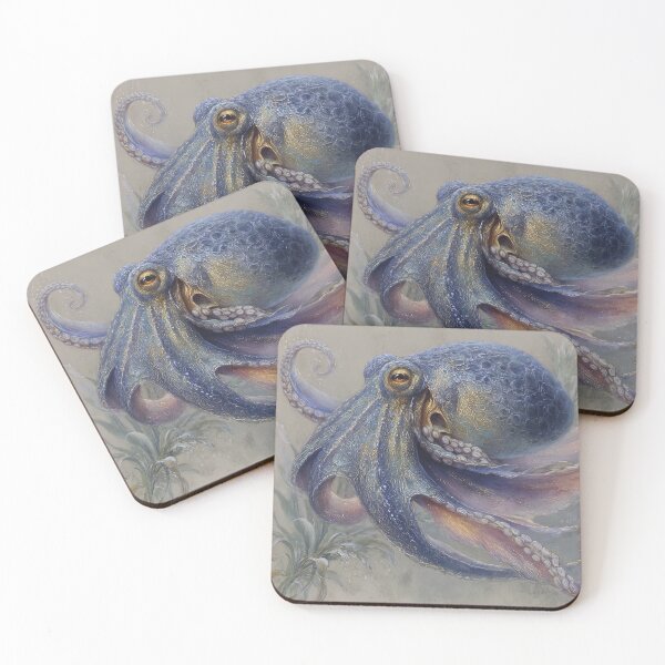 Item preview, Iridescent Octopus: An Aquatic Jewel designed and sold by bloorose.