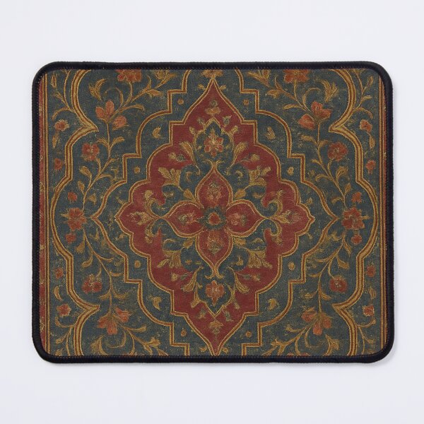 Item preview, Vintage Orientalist Rug Design with Medallions and Arabesque Motifs designed and sold by Rushurban.