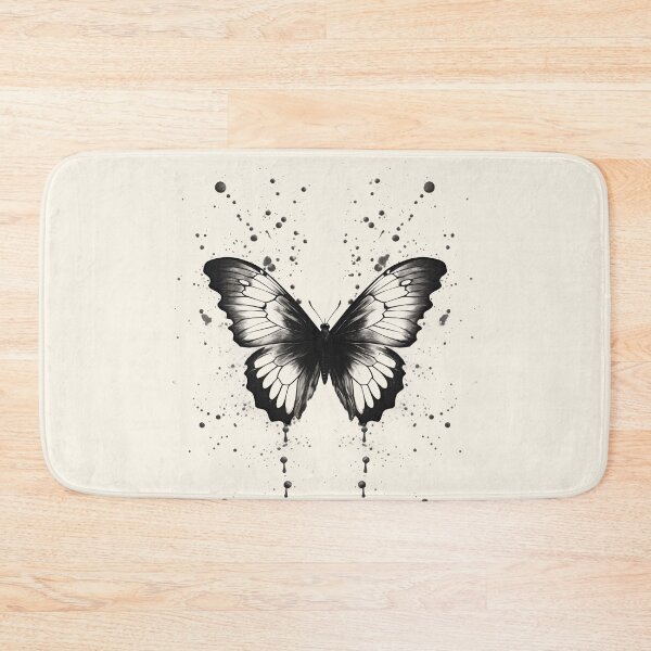 Item preview, Black Aesthetic Butterflies – Minimalist Soft Grunge Vibe designed and sold by GiriaGallery.