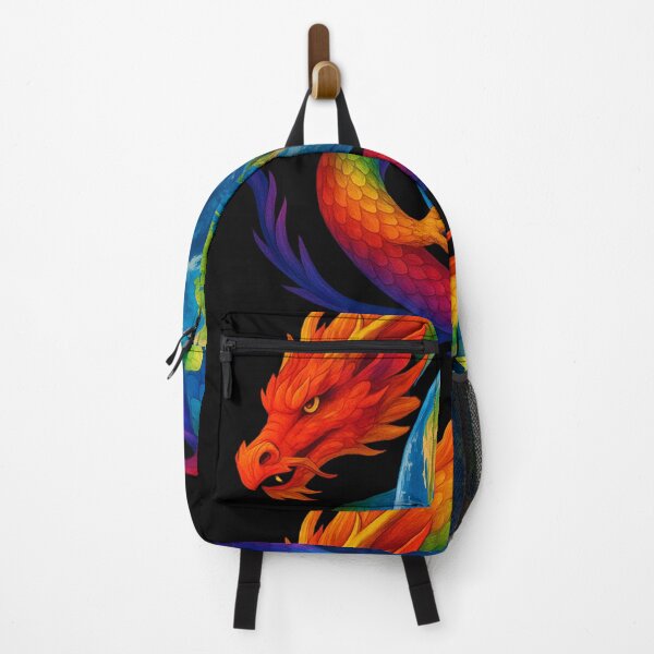 Item preview, Rainbow Dragon Around The Earth designed and sold by FuntasticMatt.