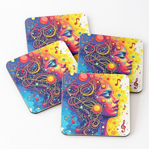 Item preview, Colorful Music Soul designed and sold by Health And Fitness Posts e-Store.
