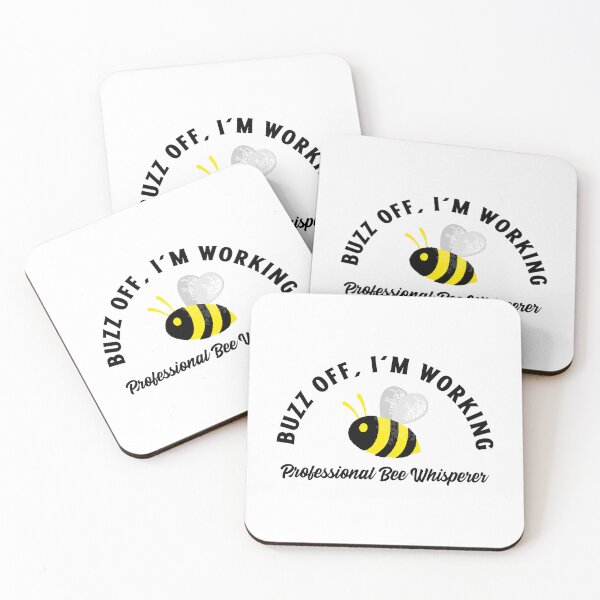 Item preview, Buzz Off, I’m Working – Funny Beekeeper Shirt Design with Attitude designed and sold by Stilll Waters Studio.