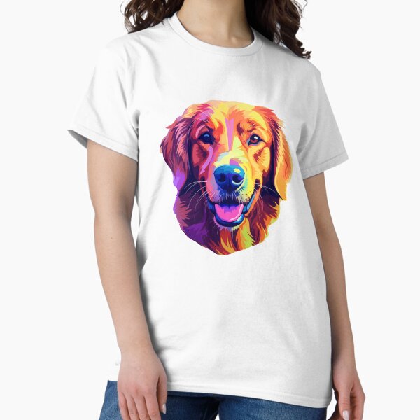 Artikel-Vorschau von Lebendige Golden Retriever Pop Art, designt und verkauft von Kreativs.