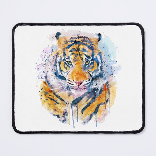 Item preview, Tiger Watercolor Portrait designed and sold by caracatita75.