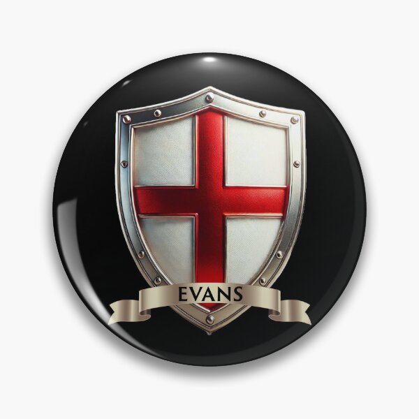 Item preview, Evans English Heritage Shield  St George Cross with Golden Banner designed and sold by Highlandkings.