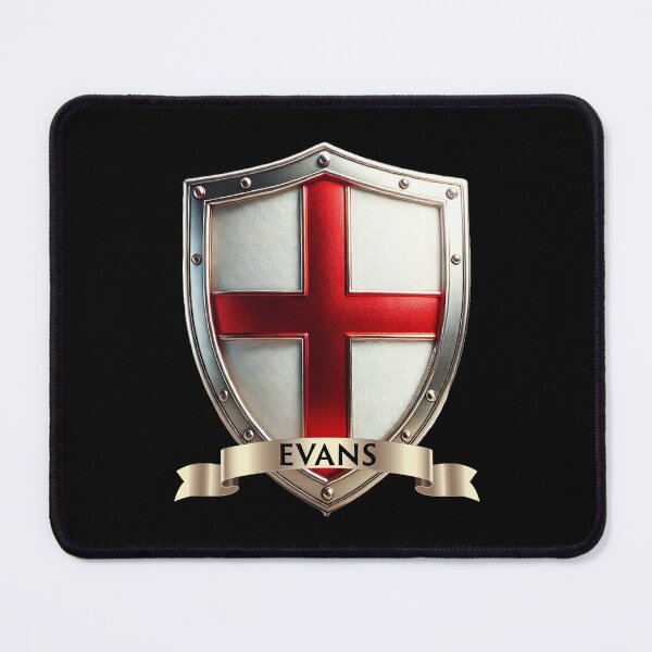 Item preview, Evans English Heritage Shield  St George Cross with Golden Banner designed and sold by Highlandkings.