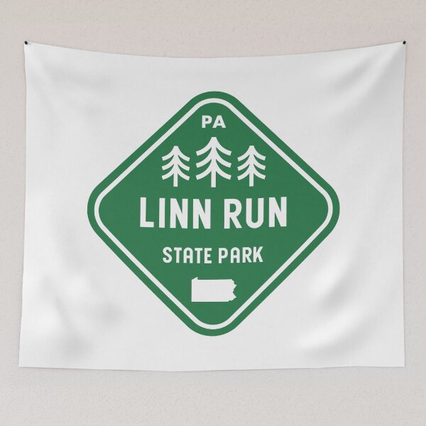 Item preview, Linn Run State Park Pennsylvania Rhombus designed and sold by bivenart.