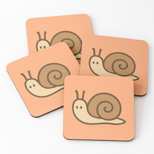 Item preview, Otto the Snail - Adorable Kawaii Snail designed and sold by PatchAndPetal.