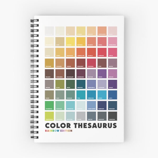 Item preview, Color Thesaurus: Rainbow Edition designed and sold by paisleyday.