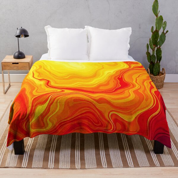 Item preview, Arte de flujo abstracto ardiente designed and sold by Health And Fitness Posts e-Store.