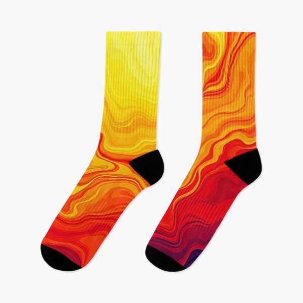 Item preview, Fiery Abstract Flow Art designed and sold by Health And Fitness Posts e-Store.