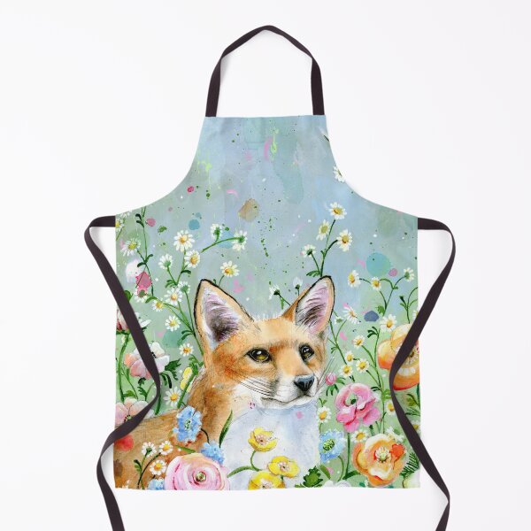 Item preview, Fox and Sparrows with Florals kaaren poole designed and sold by KaarenPoole.