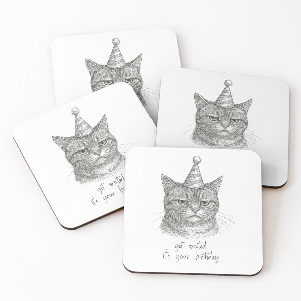 Item preview, Get Excited It's Your Birthday  designed and sold by InnaPo ⭐⭐⭐⭐⭐.