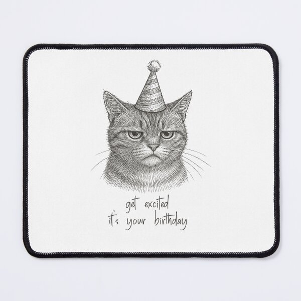 Item preview, Get Excited It's Your Birthday designed and sold by InnaPo ⭐⭐⭐⭐⭐.