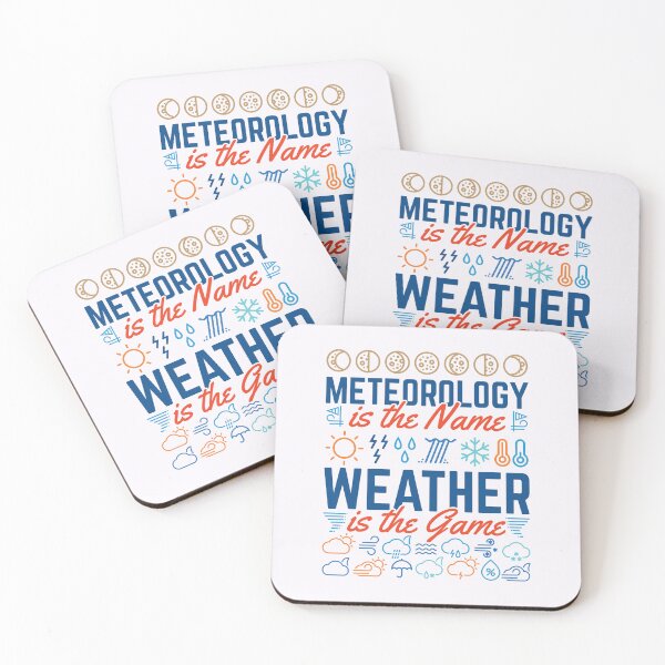 Item preview, Meteorology is the Name Weather Is the Game designed and sold by jaygo.