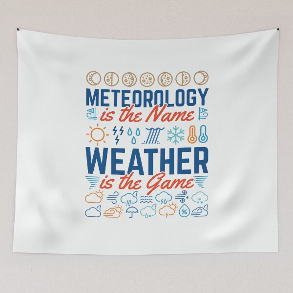 Item preview, Meteorology is the Name Weather Is the Game designed and sold by jaygo.