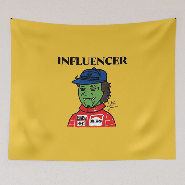 Item preview, Senna Influencer designed and sold by I Hate Humans Shop.