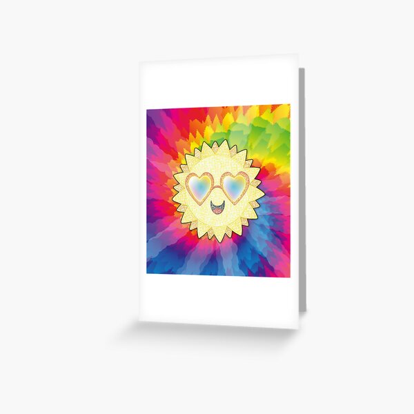 Groovy Sun Greeting Card