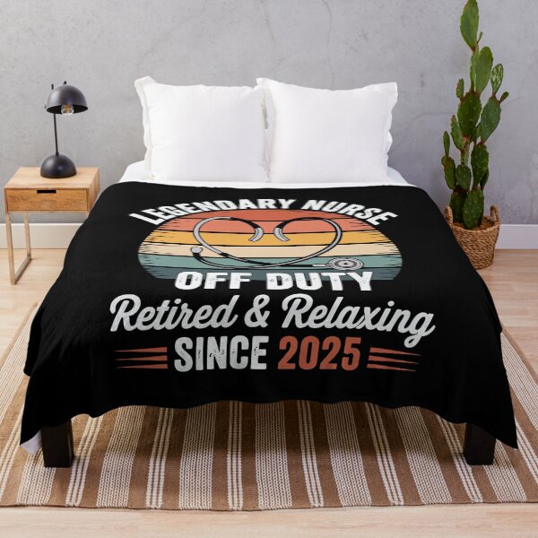 Item preview, Retired Nurse 2025 | Nursing Legend Funny Retro Retirement designed and sold by tmerchtrends.