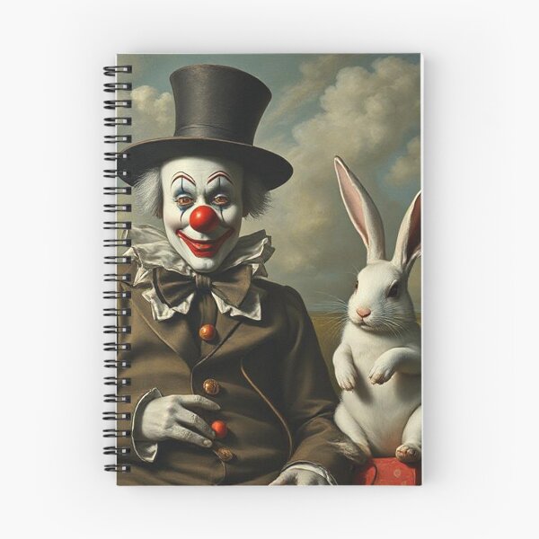 Item preview, Payaso y conejo designed and sold by Terry Collett.