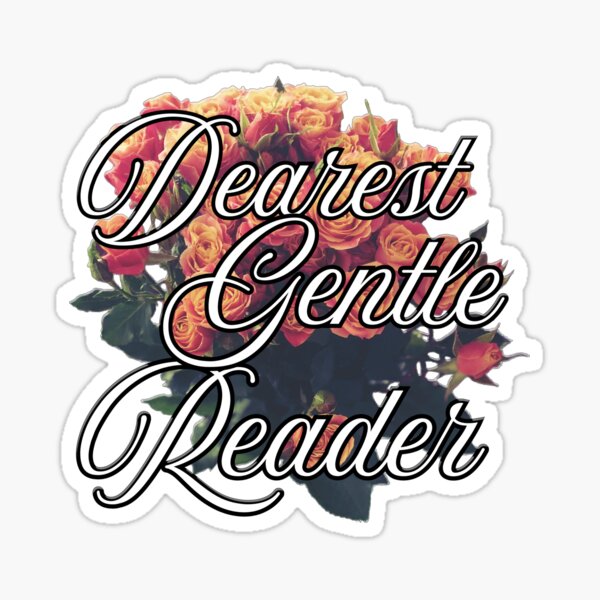 Aperçu de l'œuvre Cher lecteur, créée et vendue par TheQuirkyCrypt.