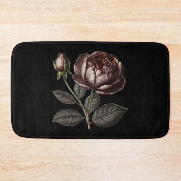 Item preview, Dark academia rose - bordeaux antique botanical flowers  designed and sold by Fantasy Cache.