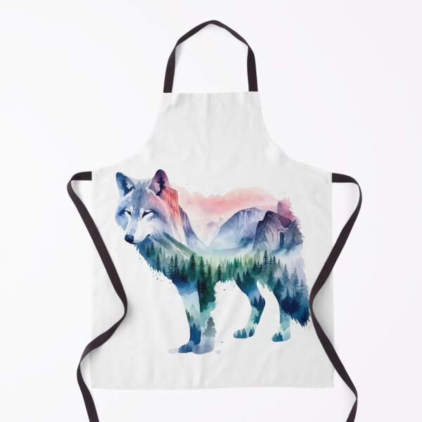 Item preview, Mountain Spirit Wolf designed and sold by TeetasticBtque.