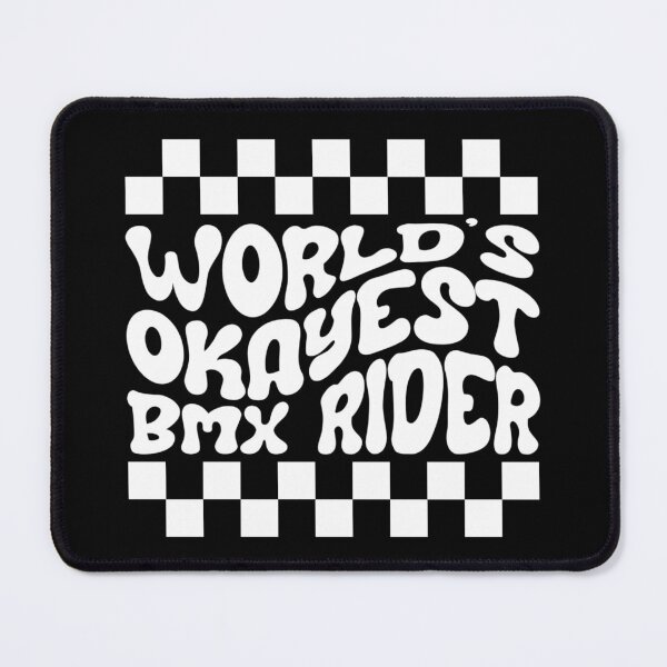 Item preview, World's Okayest BMX Rider Sarcastic designed and sold by StrideSuccess.