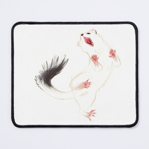 Item preview, White Eurasian Ermine designed and sold by RyukiArtbook.
