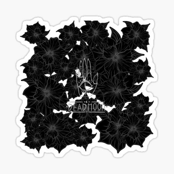 Starry Night Flowers | Dead Moon Sticker