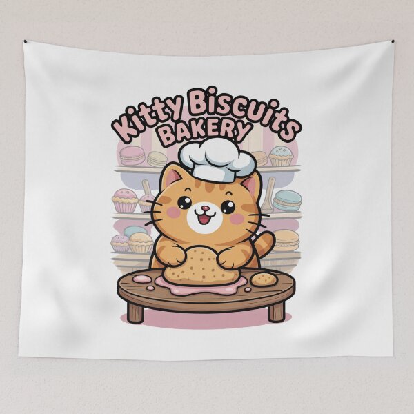 Item preview, Kitty Biscuits Bakery designed and sold by SignumShop.