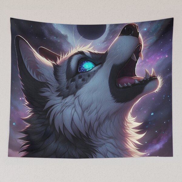 Item preview, By the Light of the Stars, We Howl designed and sold by nikkolaus.