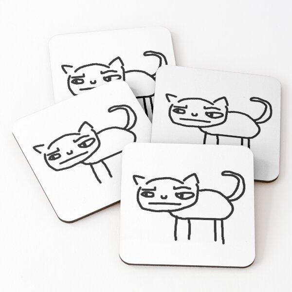 Item preview, Strange Doodle Cat designed and sold by AKW Media .