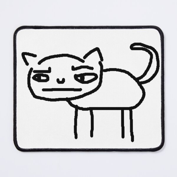 Item preview, Strange Doodle Cat designed and sold by AKW Media .
