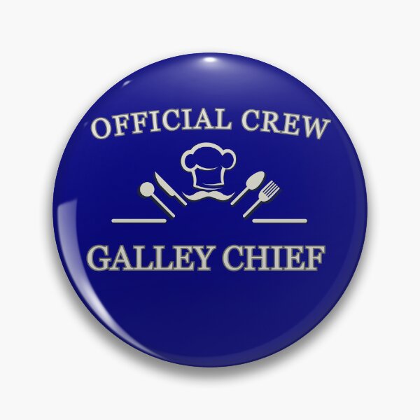 Item preview, Galley Chief Cook Nautical Crew Design – Vintage Maritime Emblem designed and sold by NullandPrinted.