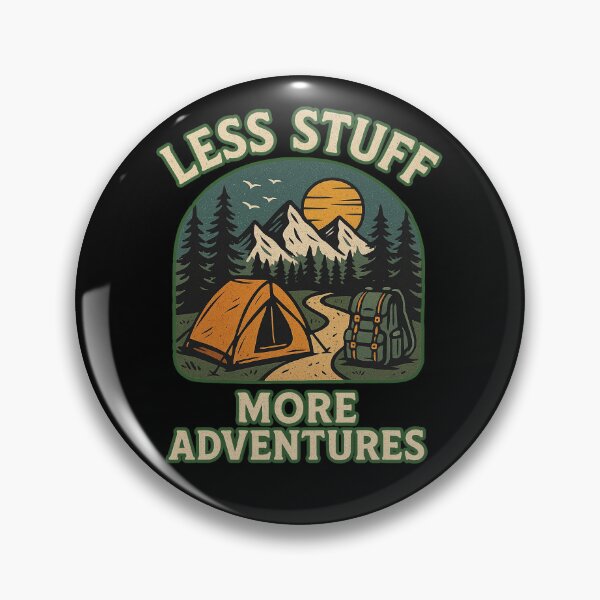 Item preview, Less stuff - more adventures designed and sold by Ambient Mind Design.