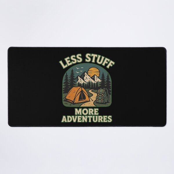 Item preview, Less stuff - more adventures designed and sold by Ambient Mind Design.
