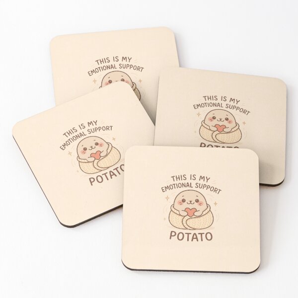 Item preview, This is my emotional support potato designed and sold by Parallax Grafica.