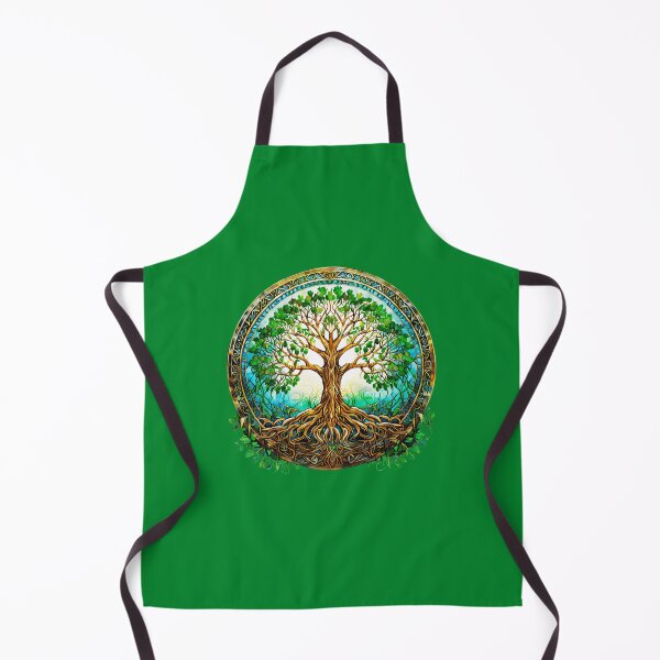 Item preview, Celtic Tree of Life in Green and Brown designed and sold by Marymarice.
