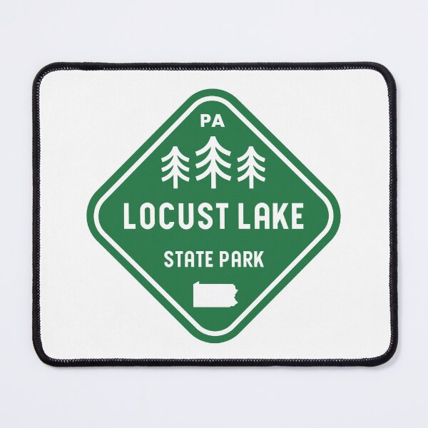 Item preview, Locust Lake State Park Pennsylvania Rhombus designed and sold by bivenart.
