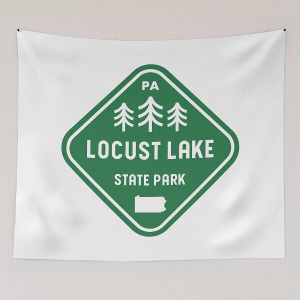Item preview, Locust Lake State Park Pennsylvania Rhombus designed and sold by bivenart.