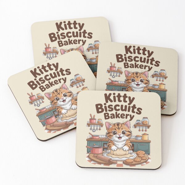 Item preview, Kitty Biscuits Bakery — Cute Cat Bakery designed and sold by SignumShop.