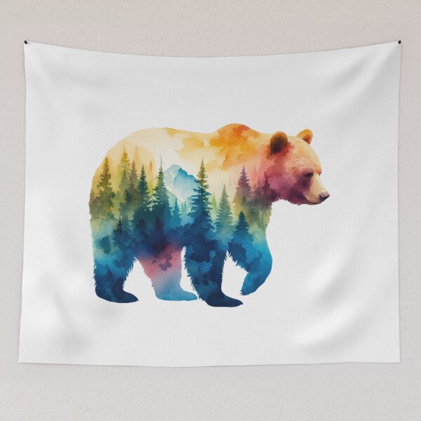 Item preview, Forest Guardian Bear designed and sold by TeetasticBtque.