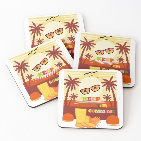 Item preview, Palm trees holiday sunset and sea  designed and sold by Mietruedezire.