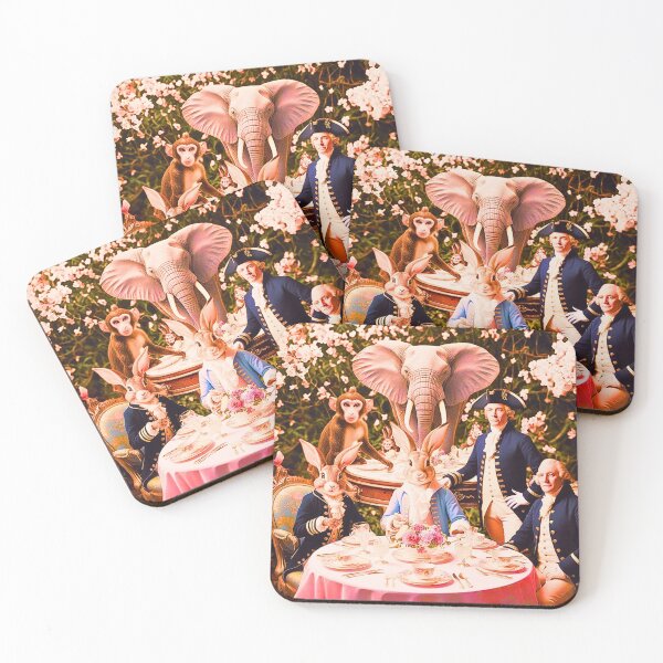 Item preview, fantasy art mad hatters tea party designed and sold by SKULLARTISTRY.