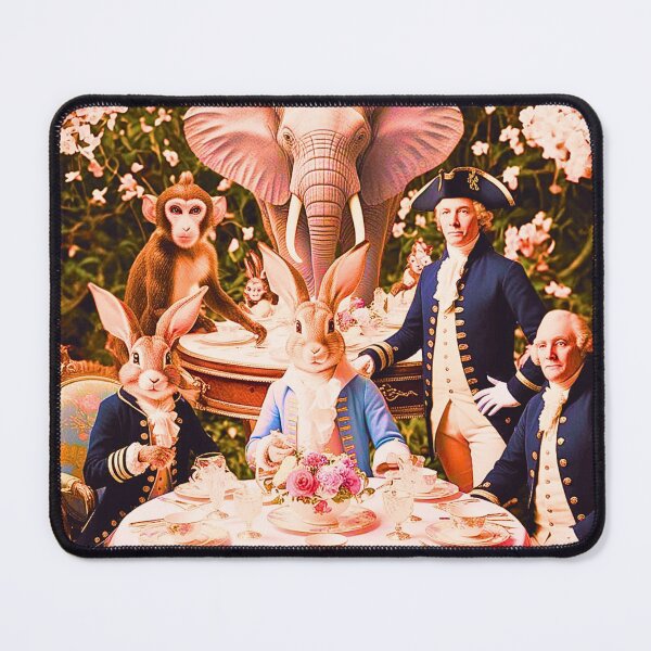 Item preview, fantasy art mad hatters tea party designed and sold by SKULLARTISTRY.